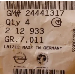Blaszka rozprężna osłony pod silnik OPEL - GM 212933 Blaszka rozprężna osłony pod silnik OPEL - GM 212933